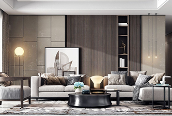 Minimalist tərzdə mətbəx dizaynı və açıq rəngli interyer həlləri